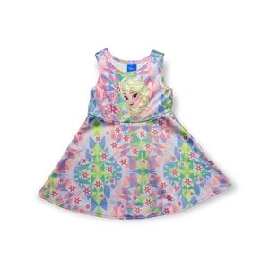 Disney Elsa Frozen Fever Sleeveless Dress Size 2T